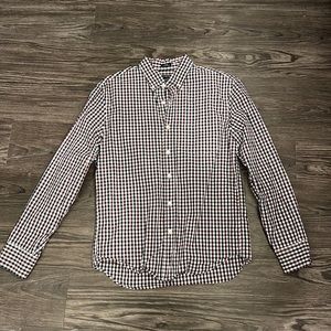 J. Crew men’s flex washed slim untucked casual button down.